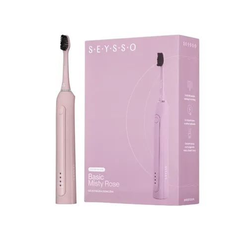 Szczoteczka soniczna SEYSSO Basic Color Misty Rose