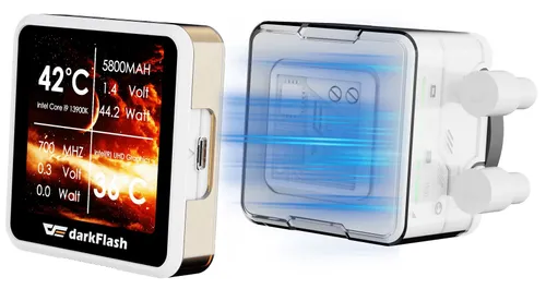 Chłodzenie wodne DARKFLASH Explore DE360 Biały