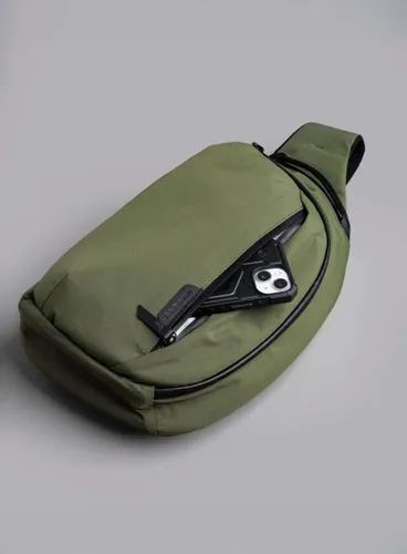 Plecak na jedno ramię Alpaka Metro Crossbody Left Shoulder - green