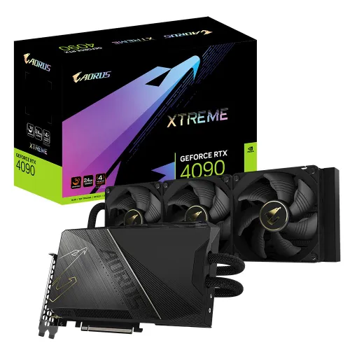 Karta graficzna Gigabyte GeForce RTX 4090 XTREME WATERFORCE 24GB GDDR6X 384bit DLSS