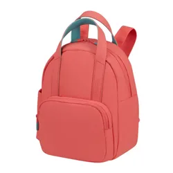 Plecak damski American Tourister PuffyPop Backpack S - sunset coral