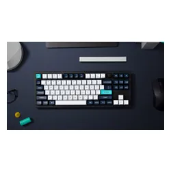 Klawiatura KEYCHRON Q3 Max Wireless Switch Gateron Jupiter Red Czarno-biało-niebieski