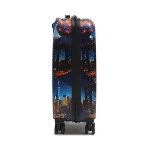 Маленький жесткий чемодан Saxoline Trolley ассорти 1418h0. 49. 10 Нью-Йорк