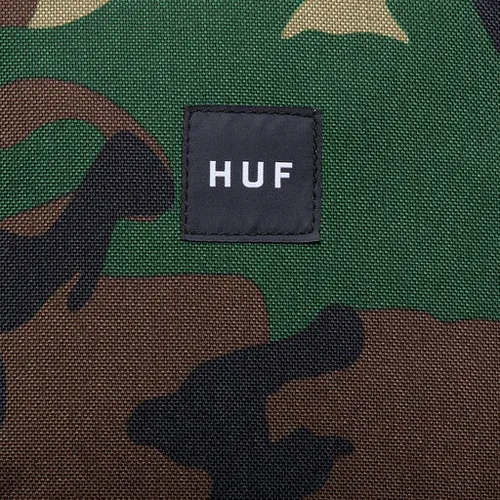 HUF standard problemă sac Ac00449 Woodland Camo Rucsac