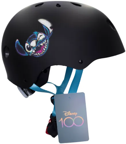 Kask DISNEY Stitch D100 Czarny dla Dzieci (rozmiar M)
