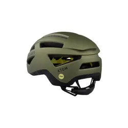 Kask rowerowy Cairn Atom Mips - mat metallic olive