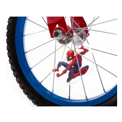 Rower dziecięcy HUFFY Spider-Man 16 cali dla chłopca Czerwony