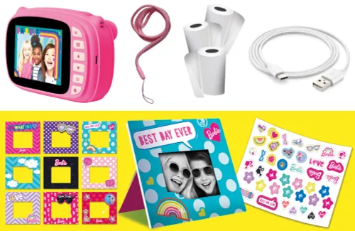 Aparat natychmiastowy LISCIANI Barbie Print Różowy