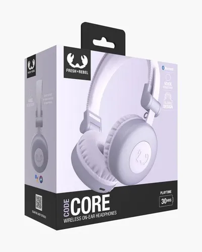 Słuchawki bezprzewodowe Fresh 'n Rebel Code Core Nauszne Bluetooth Dreamy Lilac