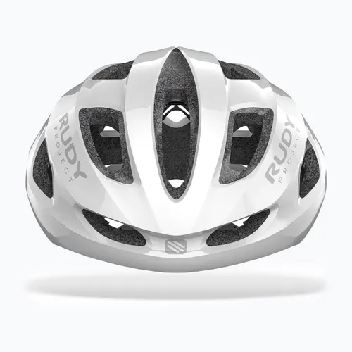 Kask rowerowy Rudy Project Strym Z white shiny