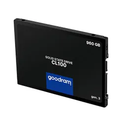 GoodRam CL100 Gen3 Katı Hal Sürücüsü 960GB 2.5 " SATA III (SSDPR-CL100-960-G3)