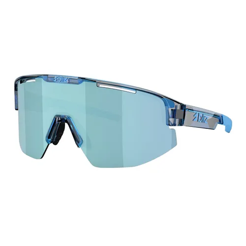 Okulary przeciwsłoneczne Bliz Matrix transparent blue/smoke ice blue multi