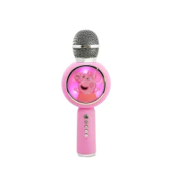 Mikrofon z głośnikiem Bluetooth OTL Technologies Karaoke PEPPA PIG 5W Różowy