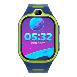 Smartwatch FOREVER Kids Boost KW-530 AI GPS WiFi 4G Niebiesko-zielony