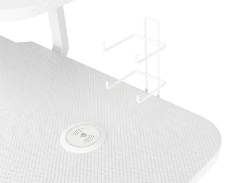 Biurko Genesis Holm 320 RGB 120cm Biały
