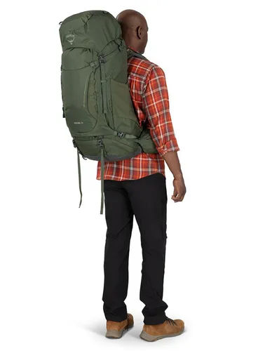 Męski trekkingowy plecak Osprey Kestrel 58 L/XL - bonsai green