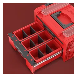 Skrzynka narzędziowa QBRICK System Pro Drawer 2 Toolbox 2.0 Profi Expert Red Ultra HD Custom