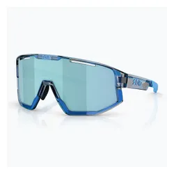 Okulary przeciwsłoneczne Bliz Fusion Small transparent blue/smoke ice blue multi