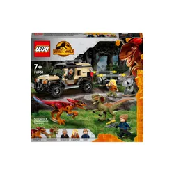 LEGO Jurassic World 76951 Transport pyroraptora i dilofozaura