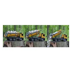 Wywrotka zdalnie sterowana ciężarówka RC H-toys 1573 mocna 10 kg udźwigu