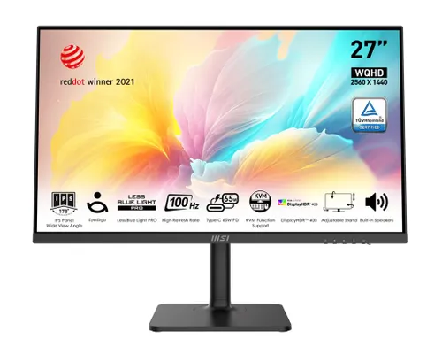 Monitor MSI Modern MD272QXP 27" 2K IPS 100Hz 1ms