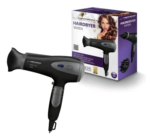 Suszarka ESPERANZA Ionic Vivien EBH005K 2200W