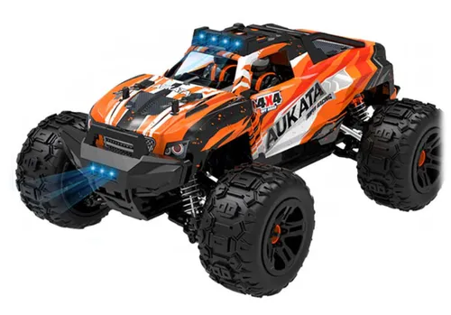 Zdalnie sterowany samochód COIL terenowy Auto 4x4 pilot terenowy 40km/h duży na  pilota pomarańczowy 1:8