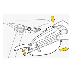 Подседельная велосумка Topeak Wedge Pack II