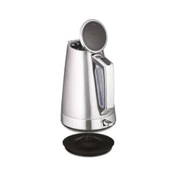 Электрический чайник Zelmer Elegant Line серебряно-черный