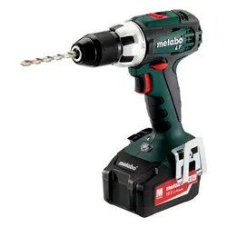 Metabo BS 18 LT 18 V Tornavida, 2 adet 4 Ah Pil, Şarj cihazı, Kılıf (metaBOX 145)