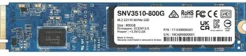 Dysk Synology SNV3510 800GB PCIe 3.0 x4 NVMe