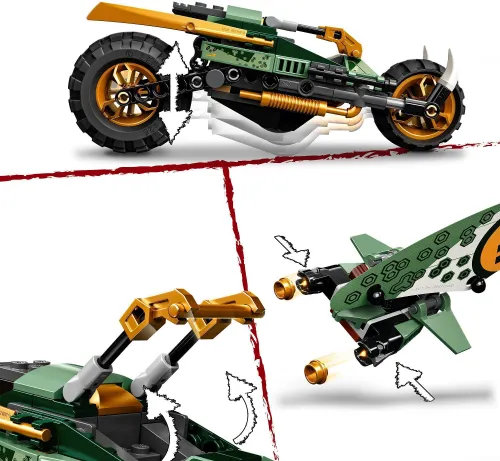 LEGO NINJAGO Dżunglowy Chopper Lloyda 71745