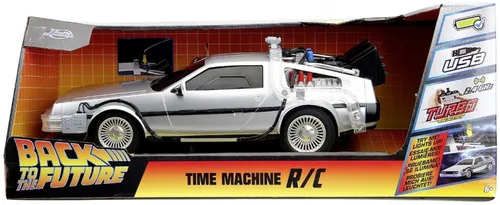 Samochód zdalnie sterowany JADA TOYS Powrót do przyszłości Time Machine RC 253256004