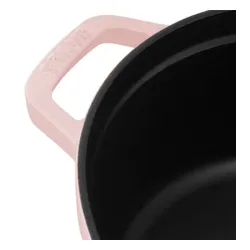 Garnek żeliwny okrągły 3.8 ltr STAUB LA COCOTTE Różowy