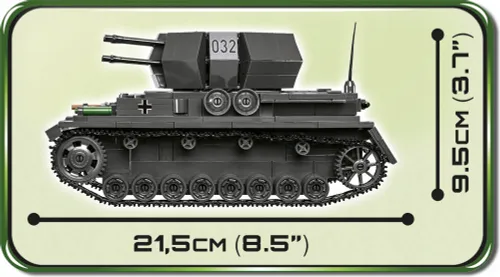 Cobı Yapı Taşları Flakpanzer IV Wirbelwind Yapı Taşları (2548)