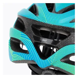 Kask rowerowy dziecięcy Giro Raze Jr matte blue/lime