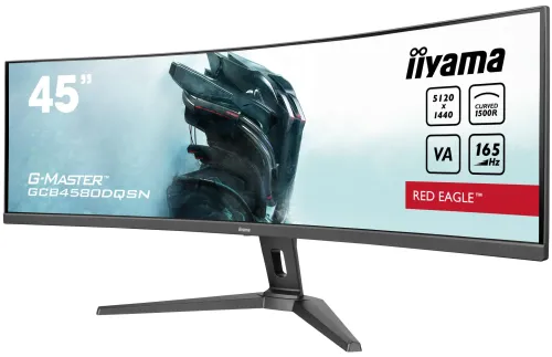 Monitor iiyama G-Master Red Eagle GCB4580DQSN-B1 45" 5K VA 165Hz 0,8ms Zakrzywiony Gamingowy