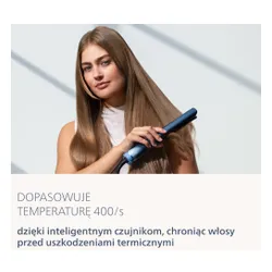 Prostownica PHILIPS BHS956/00 Seria 9000 Aqua SenselQ Granatowy 210 stopni