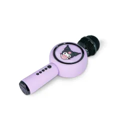 Mikrofon z głośnikiem Bluetooth OTL Technologies Karaoke Kuromi 5W Fioletowy