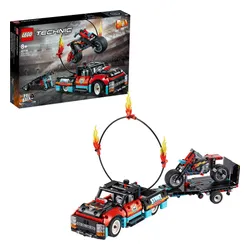 Конструктор Lego Technic фургон и трюк мотоцикл (42106)