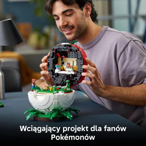 LEGO 72154 Pokémon Kultowy Pokéball z Trenerami