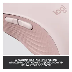 Myszka Logitech Signature M650 M - różowy