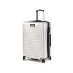 Небольшой жесткий чемодан National Geographic Luggage N164HA.60.23 серебро