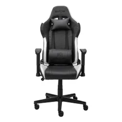 Fotel MAD DOG GCH701W Czarno-biały