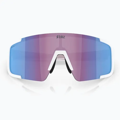 Okulary przeciwsłoneczne Bliz P003 Nano Optics Nordic Light matte white/begonia/violet blue multi