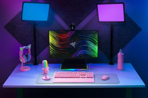 Mikrofon Razer Seiren V3 Chroma Przewodowy Dynamiczny Różowy