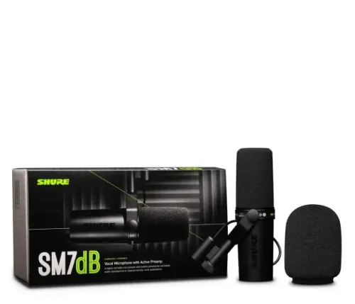 Mikrofon Shure SM7dB Przewodowy Dynamiczny Czarny