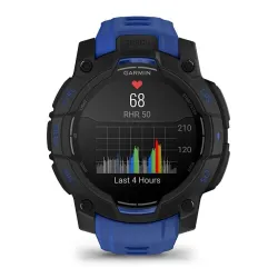 Smartwatch Garmin Instinct 3 AMOLED 45mm GPS Czarno-niebieski
