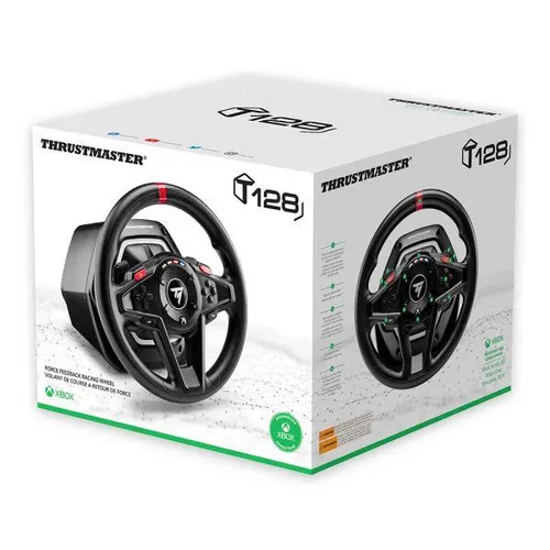 Руль Thrustmaster T128 с педалями для Xbox Series X/S, Xbox One, PC Force Feedback