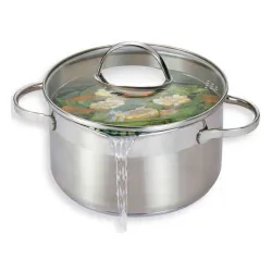 Garnek ze stali nierdzewnej z pokrywką SSW COMFORT 1,9 l